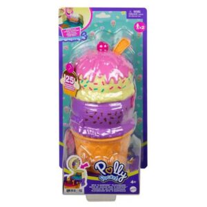 Polly Pocket Dolls And Accessories, Micro Playground Compact, Spin ‘n Surprise
