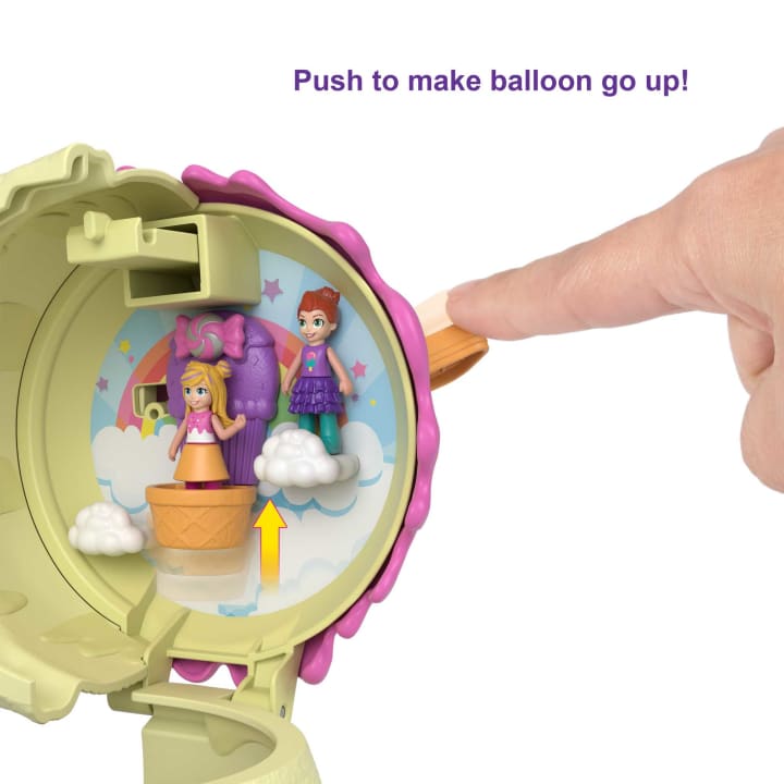 Polly Pocket Dolls And Accessories, Micro Playground Compact, Spin ‘n Surprise Polly Pocket Dolls And Accessories, Micro Playground Compact, Spin ‘n Surprise