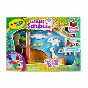 Scribble Scrubbie Pets Dinosaur Waterslide Playset