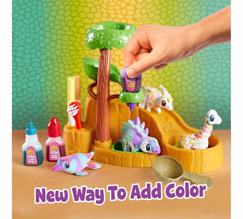 Scribble Scrubbie Pets Dinosaur Waterslide Playset Scribble Scrubbie Pets Dinosaur Waterslide Playset