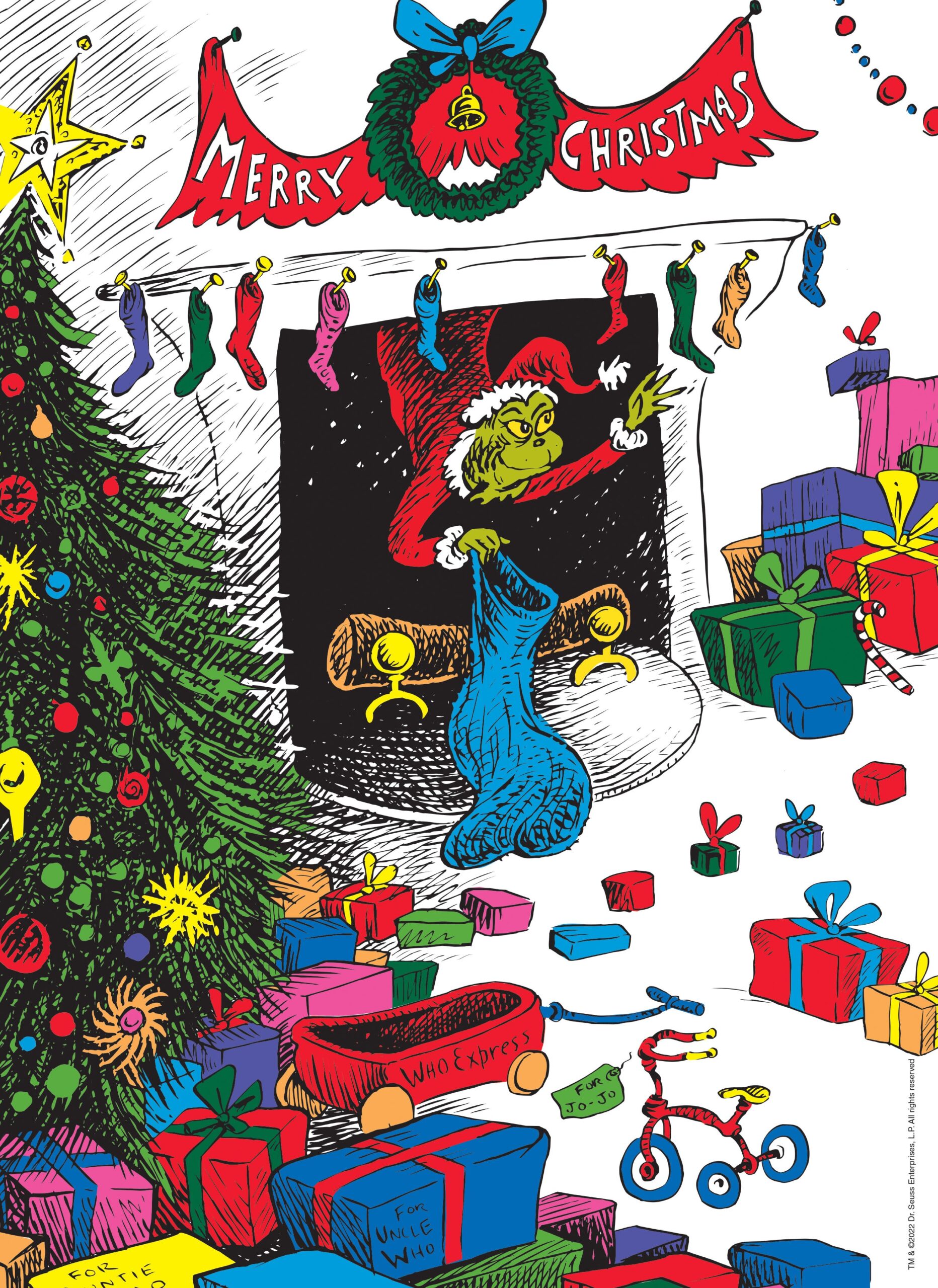 Dr. Seuss “Merry Grinchmas” 1000 Piece Puzzle Dr. Seuss “Merry Grinchmas” 1000 Piece Puzzle