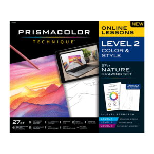 Technique Sunset Drawing Art Set, Digital Lessons, Level 2