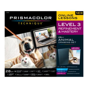 Technique Pet Drawing Art Set, Digital Lessons, Level 3