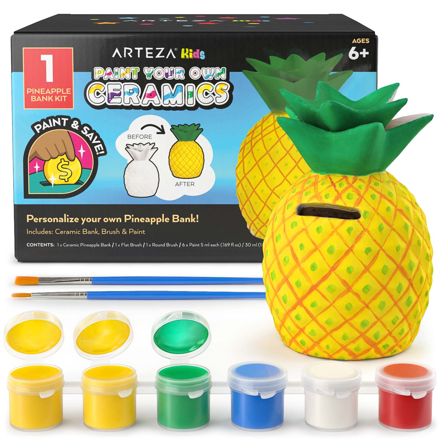 Kids Paint Your Own Ceramics, Pineapple Bank Kids Paint Your Own Ceramics, Pineapple Bank