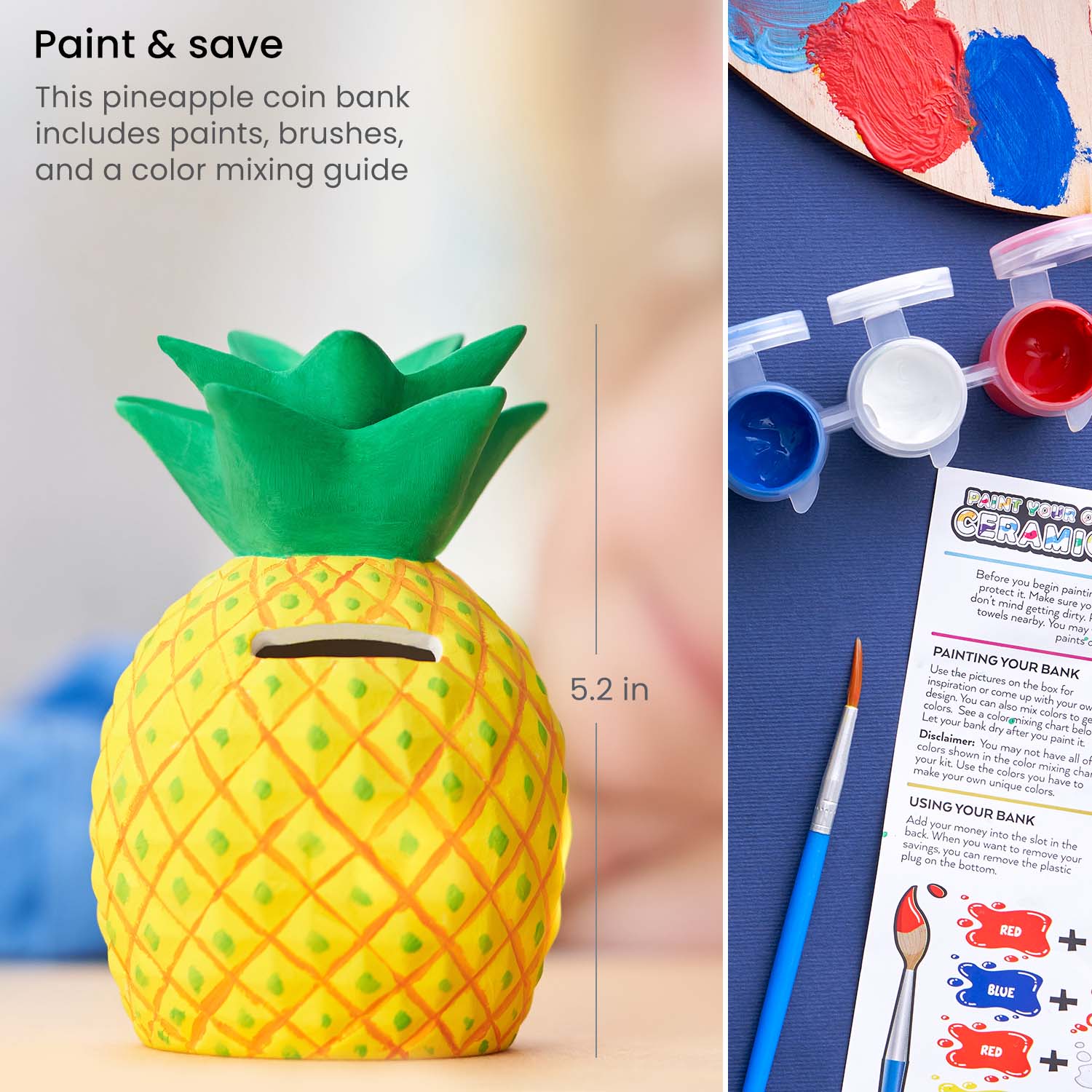 Kids Paint Your Own Ceramics, Pineapple Bank Kids Paint Your Own Ceramics, Pineapple Bank