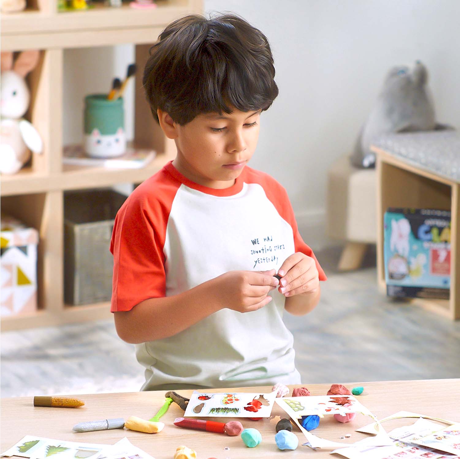 Kids Clay Stage Set, Magical Creatures Kids Clay Stage Set, Magical Creatures