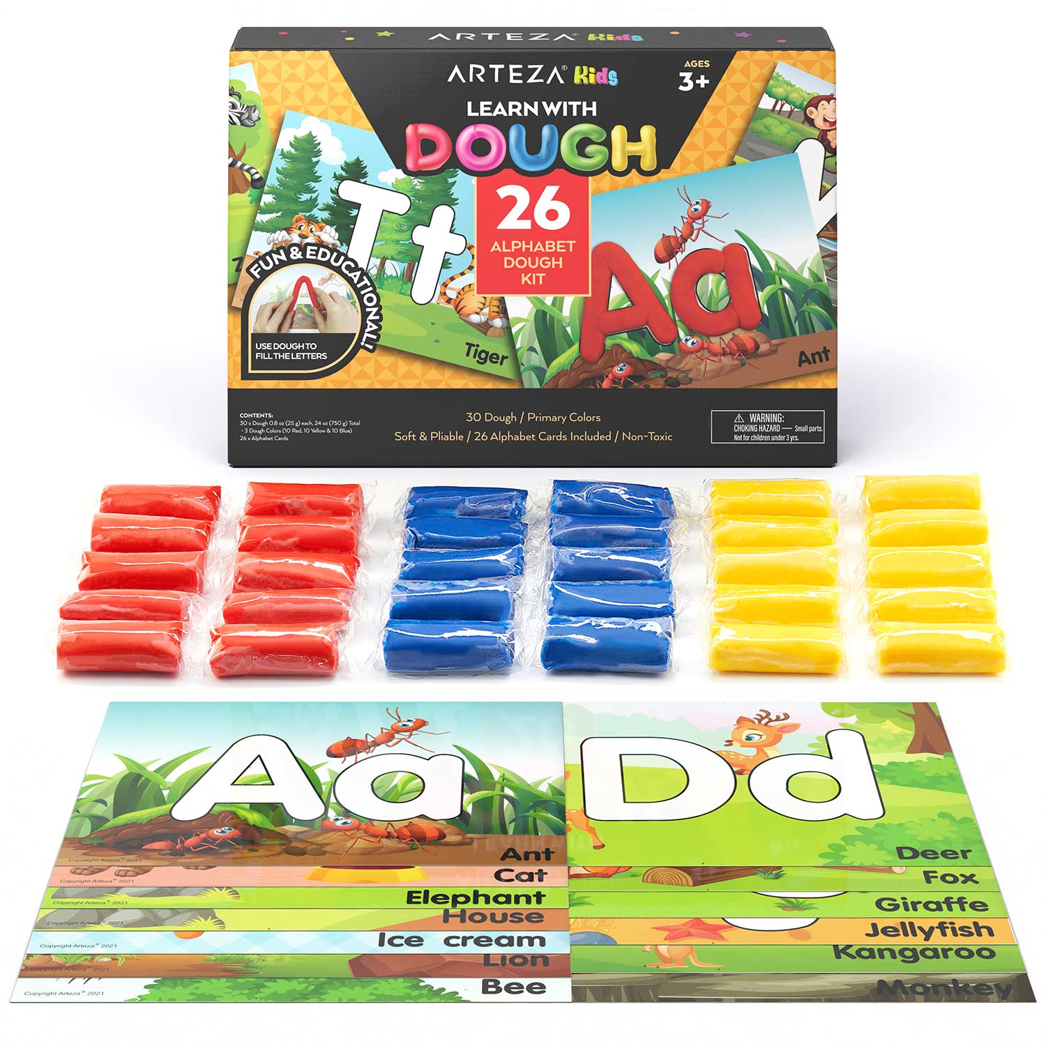Kids Dough Alphabet Learn Kit Kids Dough Alphabet Learn Kit