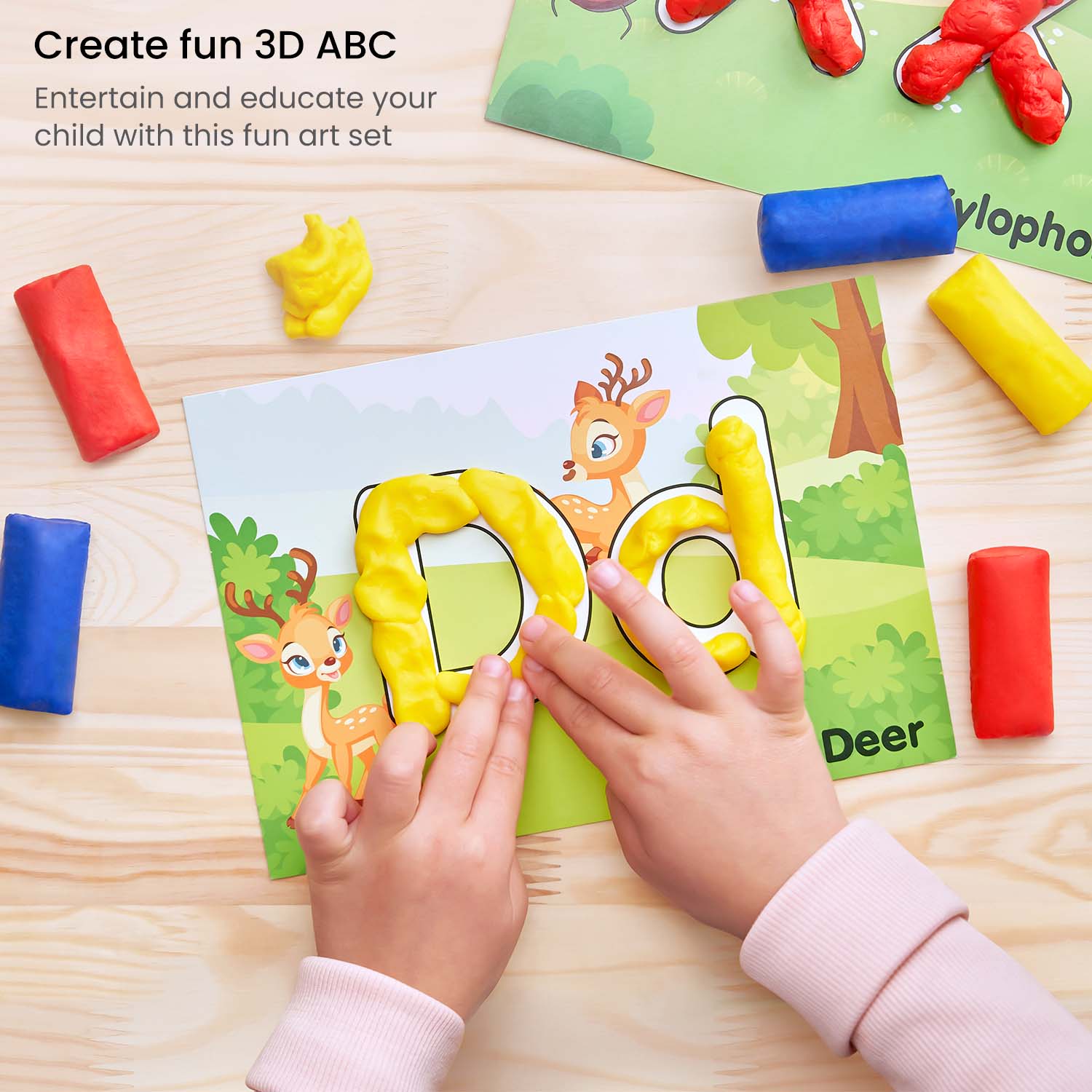 Kids Dough Alphabet Learn Kit Kids Dough Alphabet Learn Kit