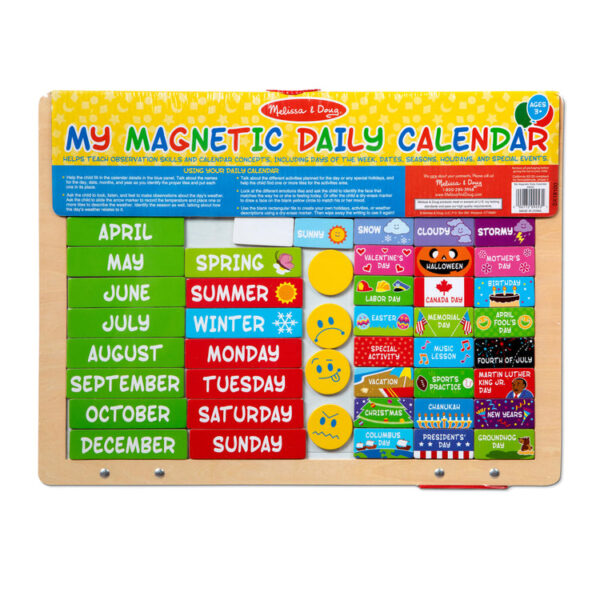 My Magnetic Daily Calendar