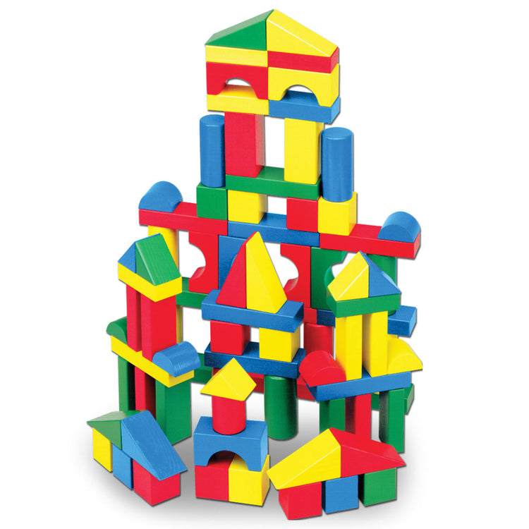100 Piece Wood Blocks Set 100 Piece Wood Blocks Set