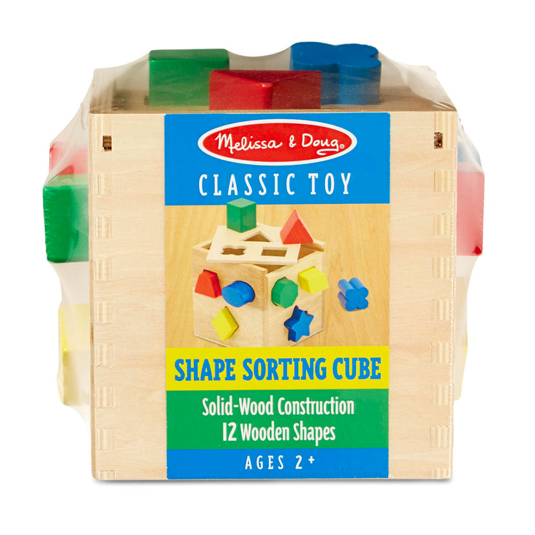 Shape Sorting Cube Classic Toy Shape Sorting Cube Classic Toy
