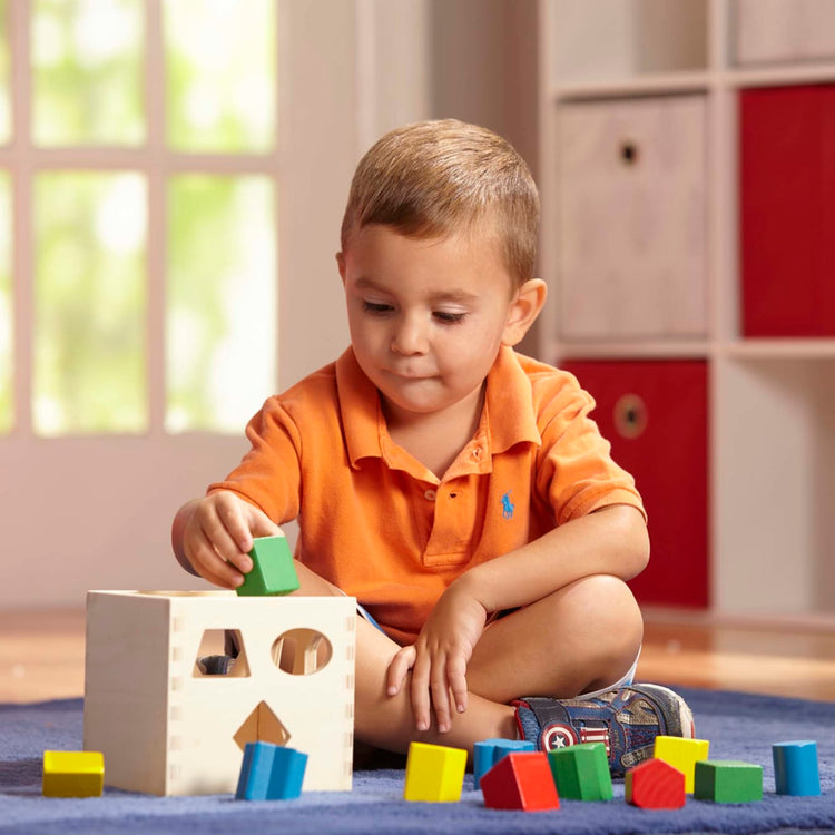 Shape Sorting Cube Classic Toy Shape Sorting Cube Classic Toy