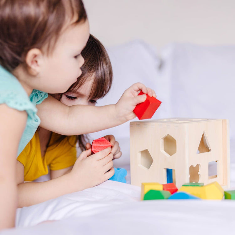 Shape Sorting Cube Classic Toy Shape Sorting Cube Classic Toy