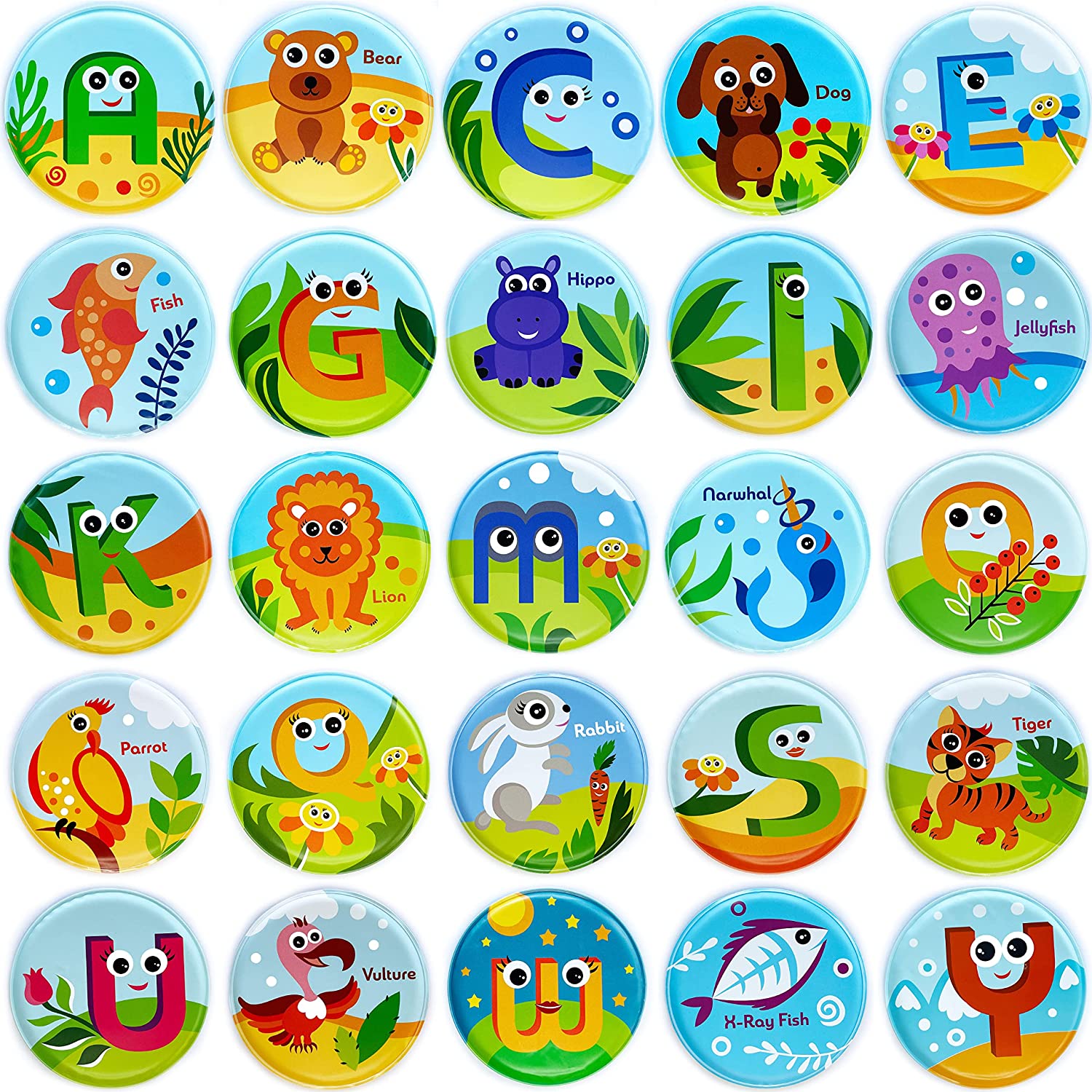 ABC Animal Bath Cards, Bath Toys, Baby Bath Toys, Baby Toys, Baby Shower Gifts ABC Animal Bath Cards, Bath Toys, Baby Bath Toys, Baby Toys, Baby Shower Gifts