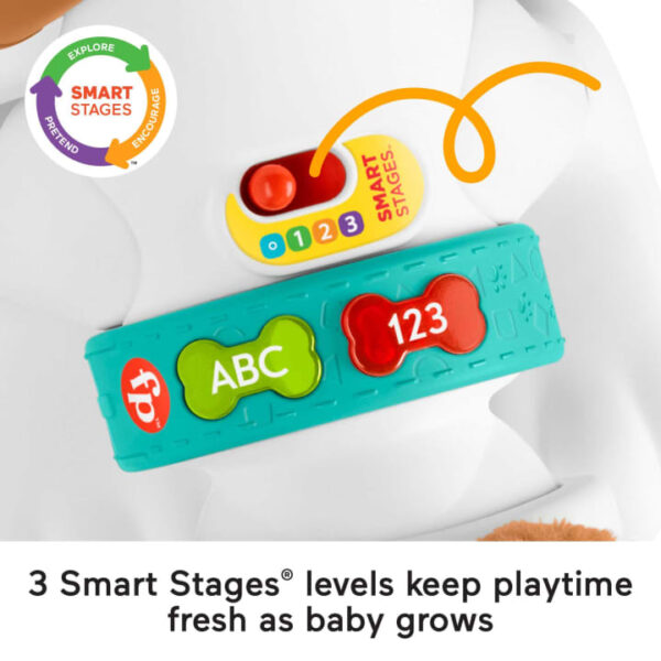 Fisher-Price 123 Crawl With Me Puppy Infant Learning Toy
