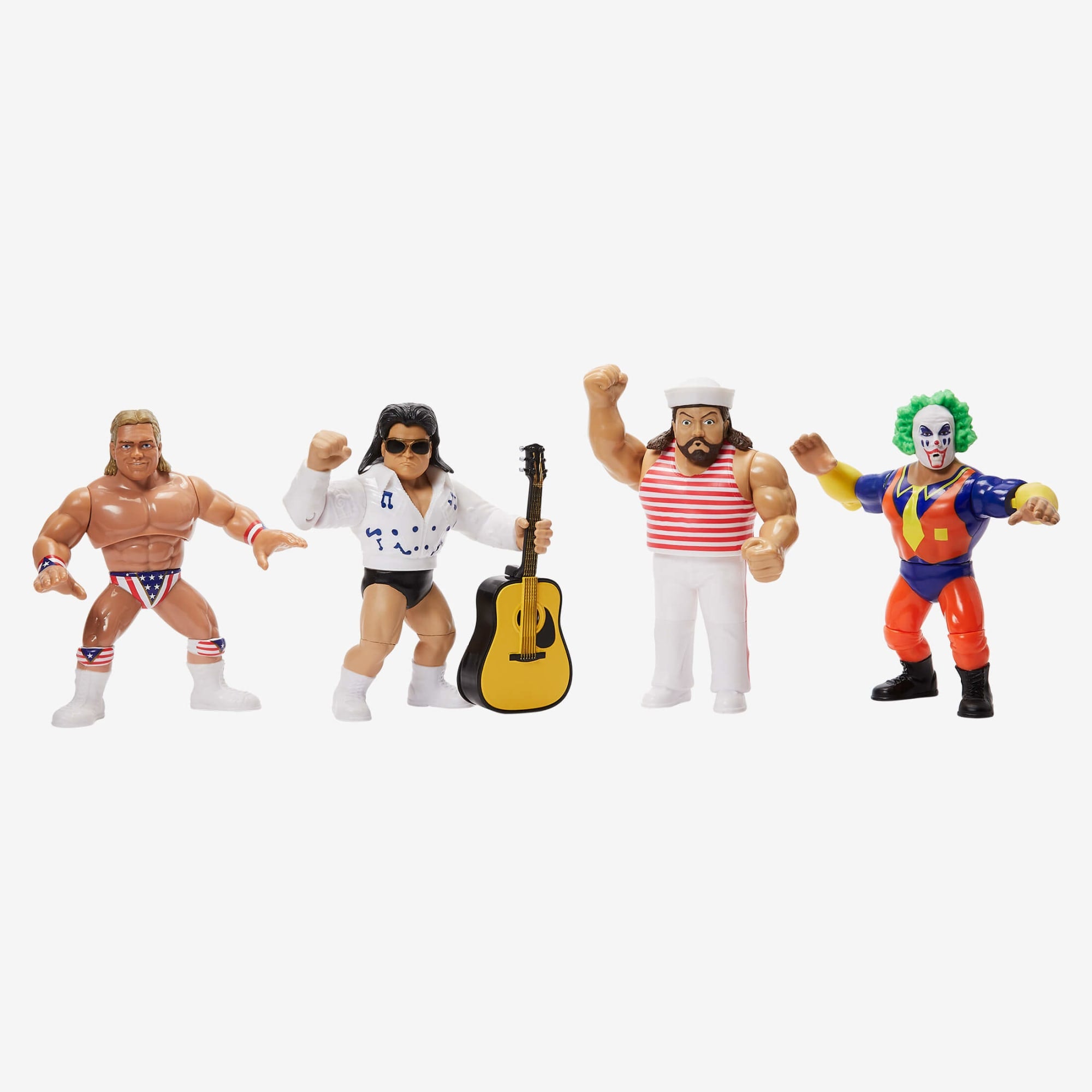 WWE Retro Action Figure 4-Pack Bundle WWE Retro Action Figure 4-Pack Bundle