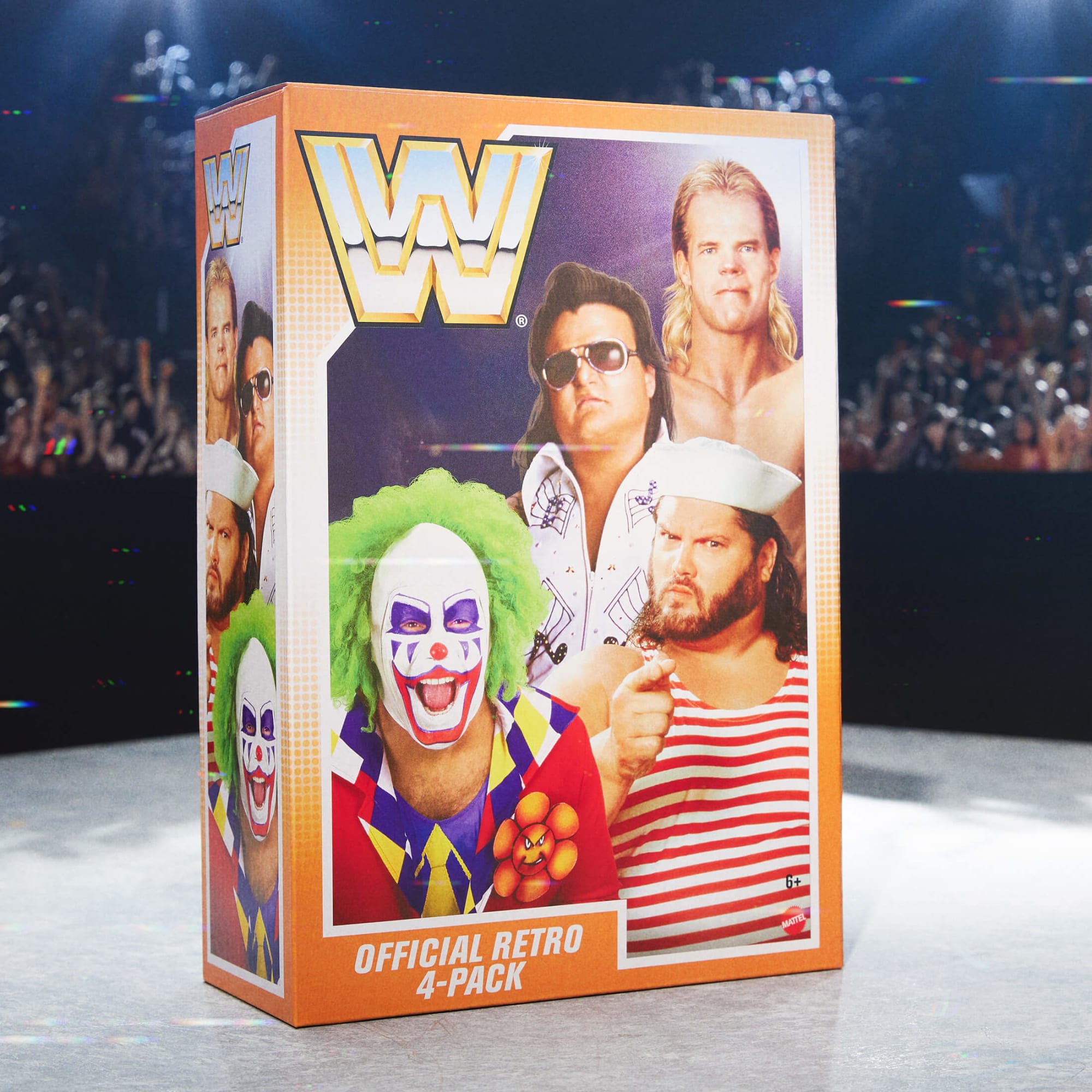 WWE Retro Action Figure 4-Pack Bundle WWE Retro Action Figure 4-Pack Bundle
