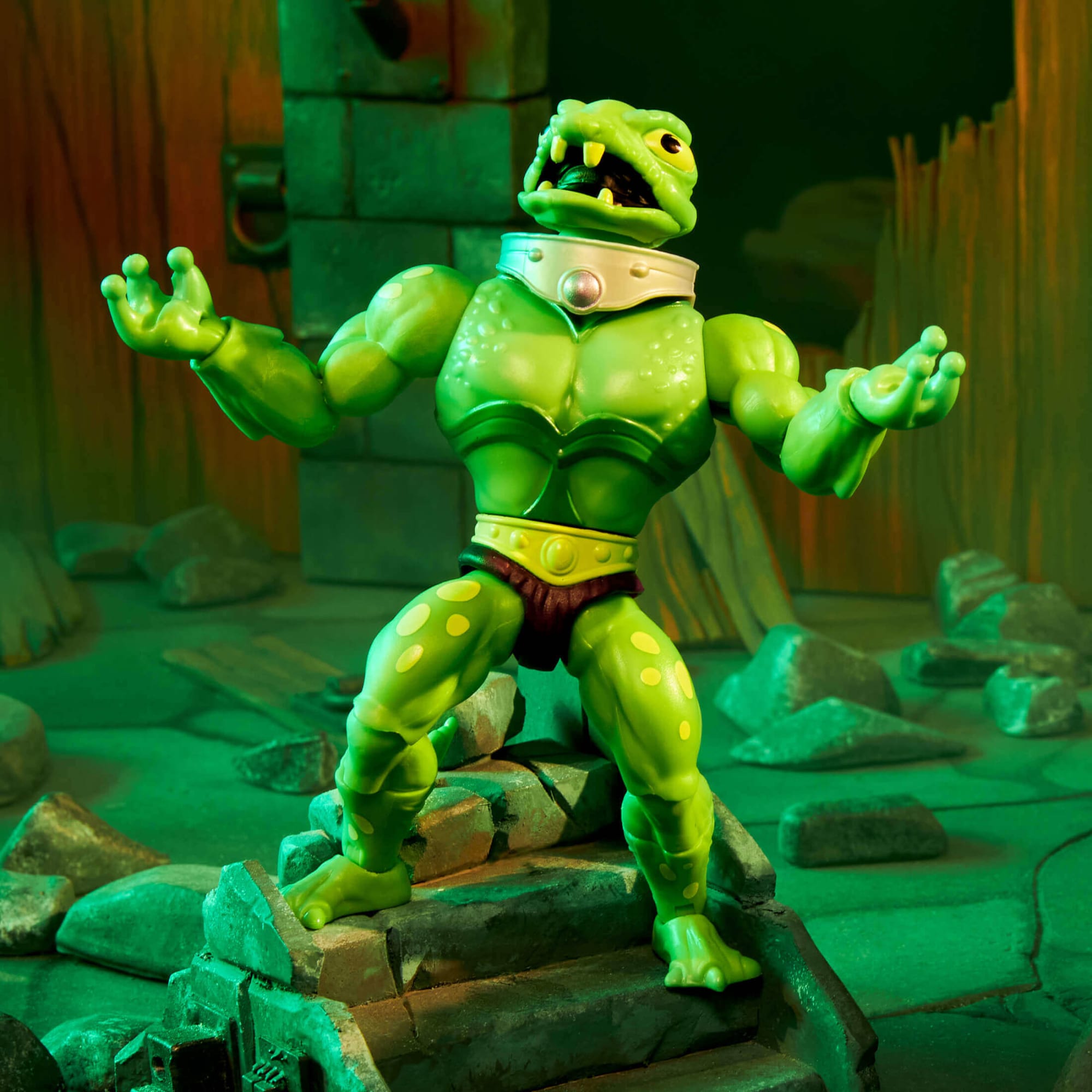 Masters of the Universe Origins Frog Monger Figure Masters of the Universe Origins Frog Monger Figure