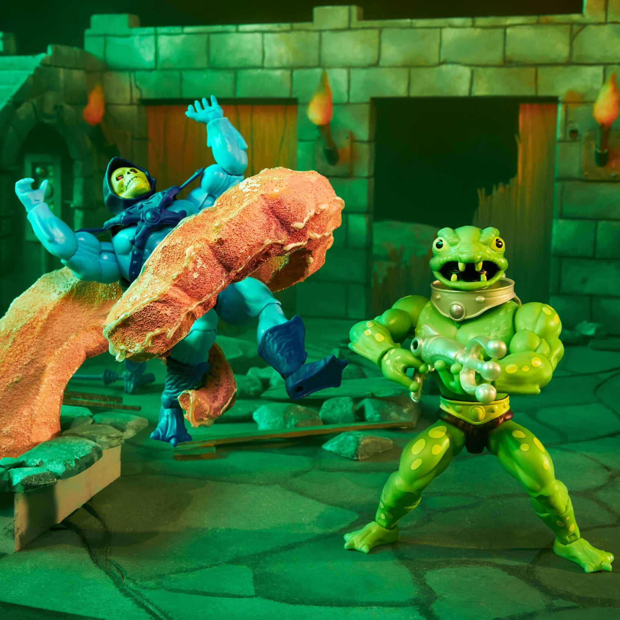 Masters of the Universe Origins Frog Monger Figure Masters of the Universe Origins Frog Monger Figure