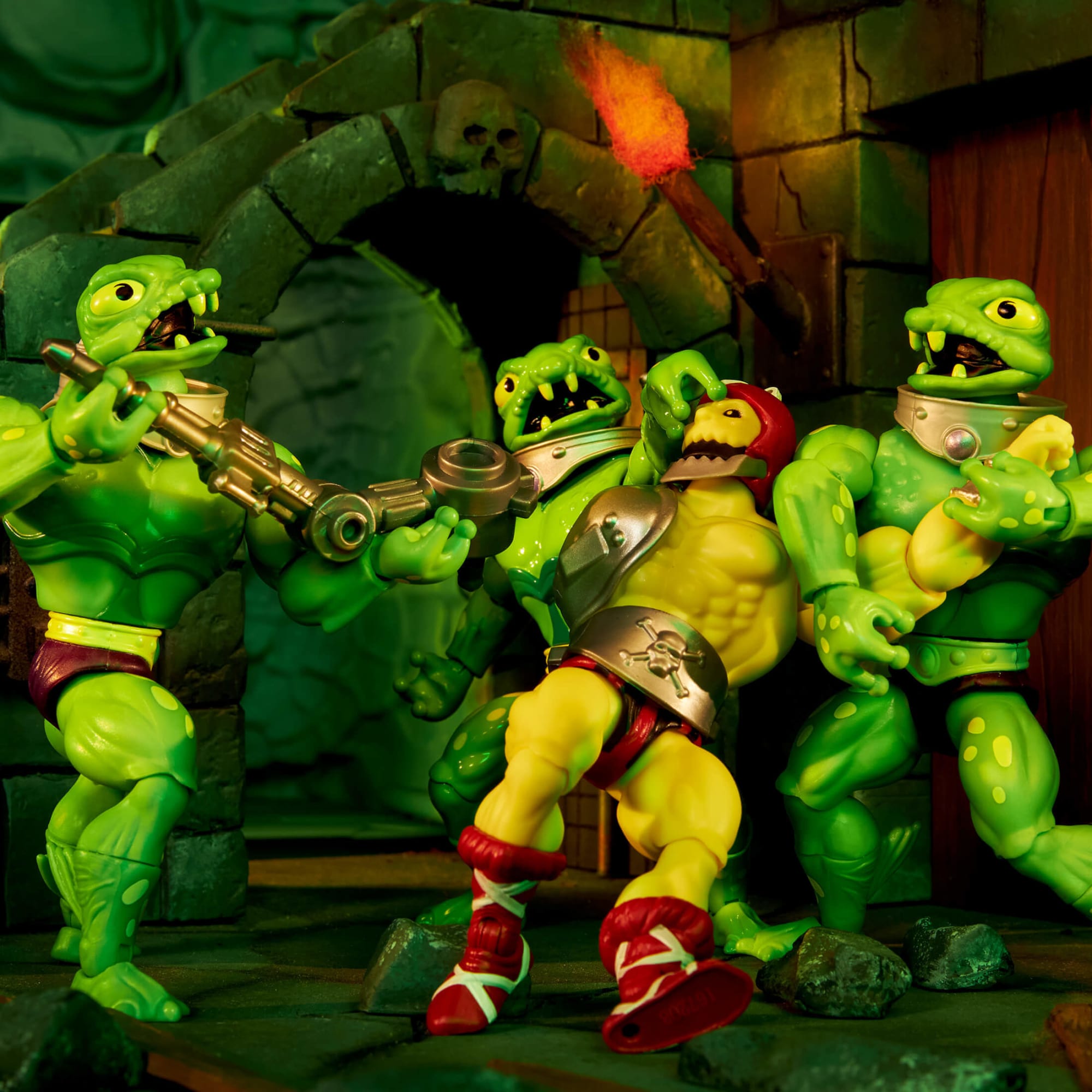 Masters of the Universe Origins Frog Monger Figure Masters of the Universe Origins Frog Monger Figure