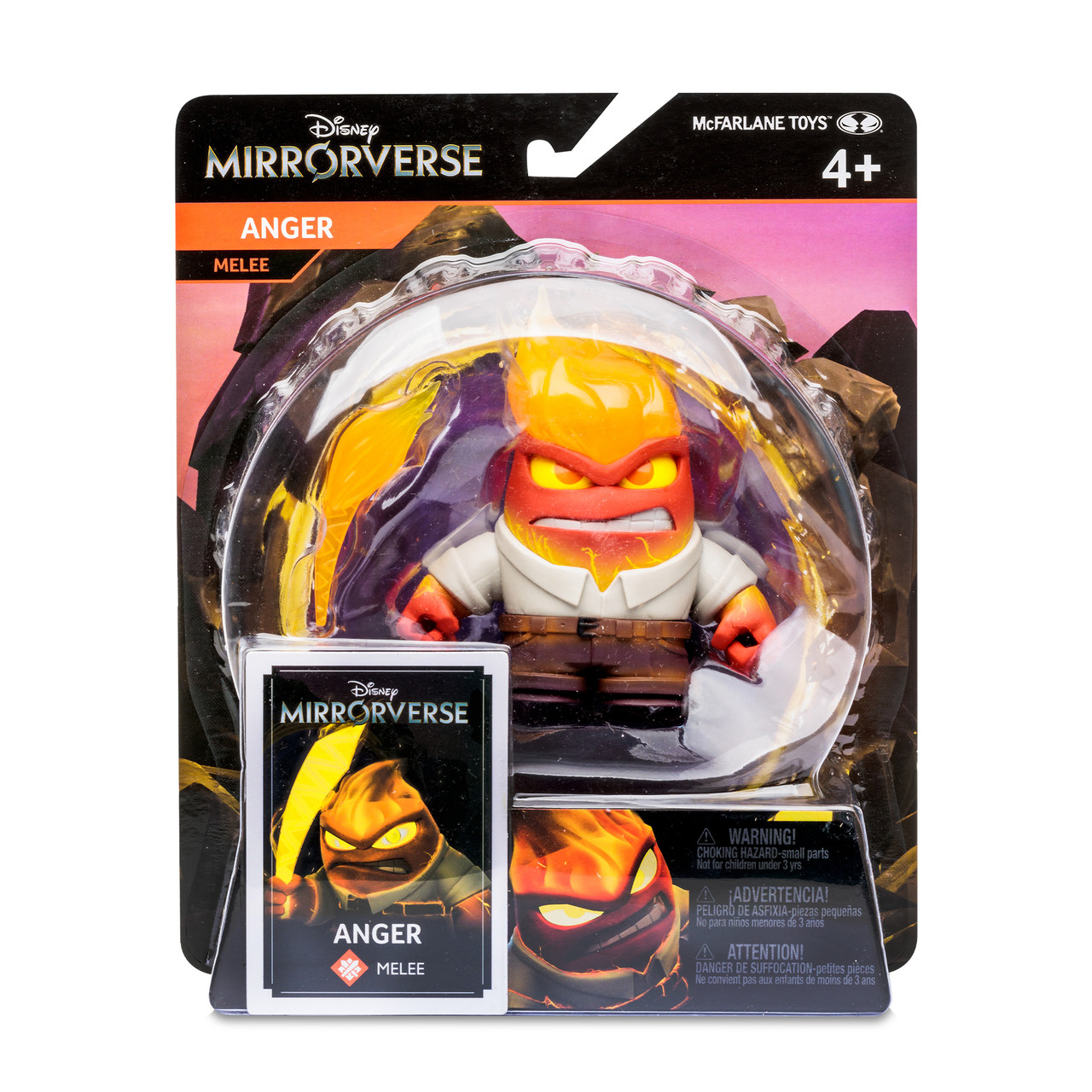 p198-09 Anger (Disney Mirrorverse) W3 5" Figure