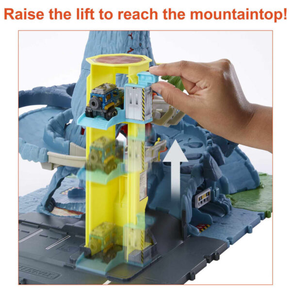 Matchbox Action Drivers Volcano Escape Playset With Lights & Sounds