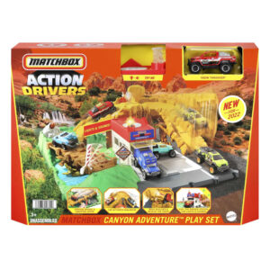 Matchbox Action Drivers Matchbox Canyon Adventure Playset, For Kids 3 Years & Up