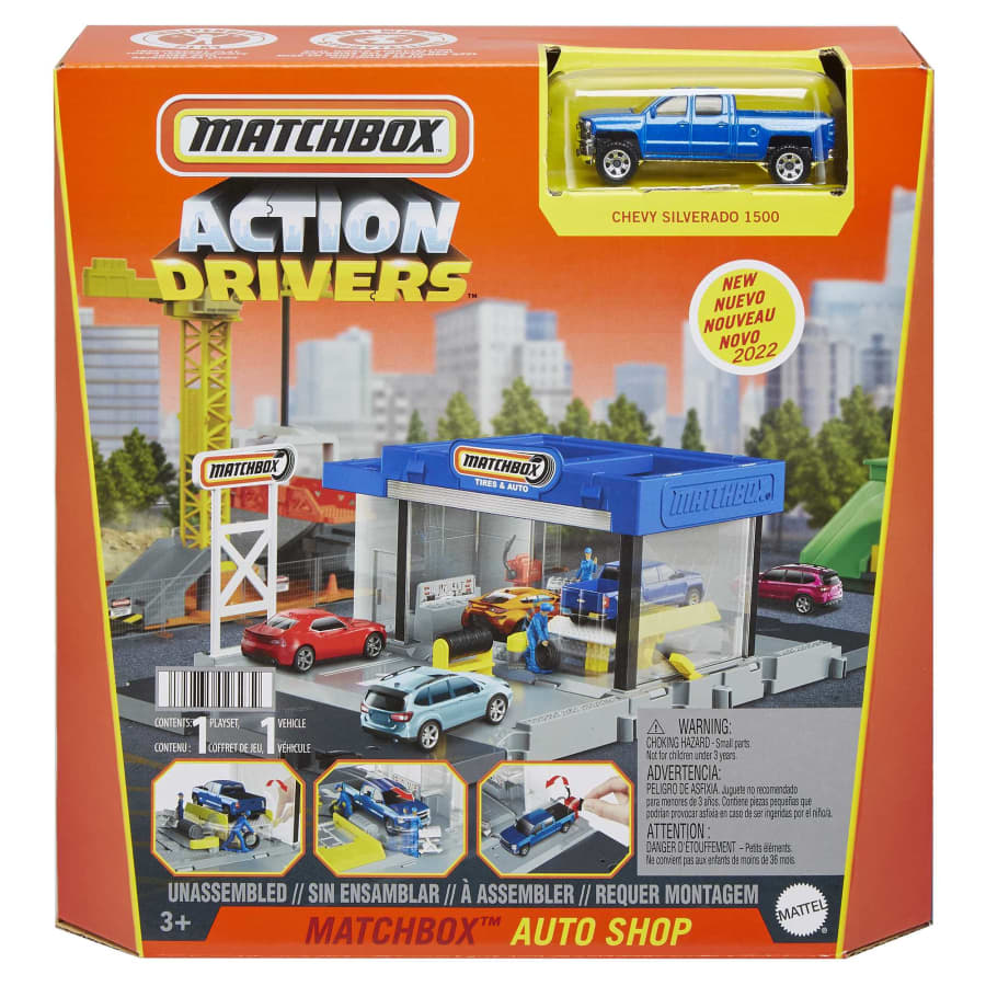Matchbox Action Drivers Matchbox Auto Shop Playset Matchbox Action Drivers Matchbox Auto Shop Playset