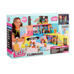LOL Surprise Clubhouse Playset with 40+ Surprises and 2 Exclusives Dolls
