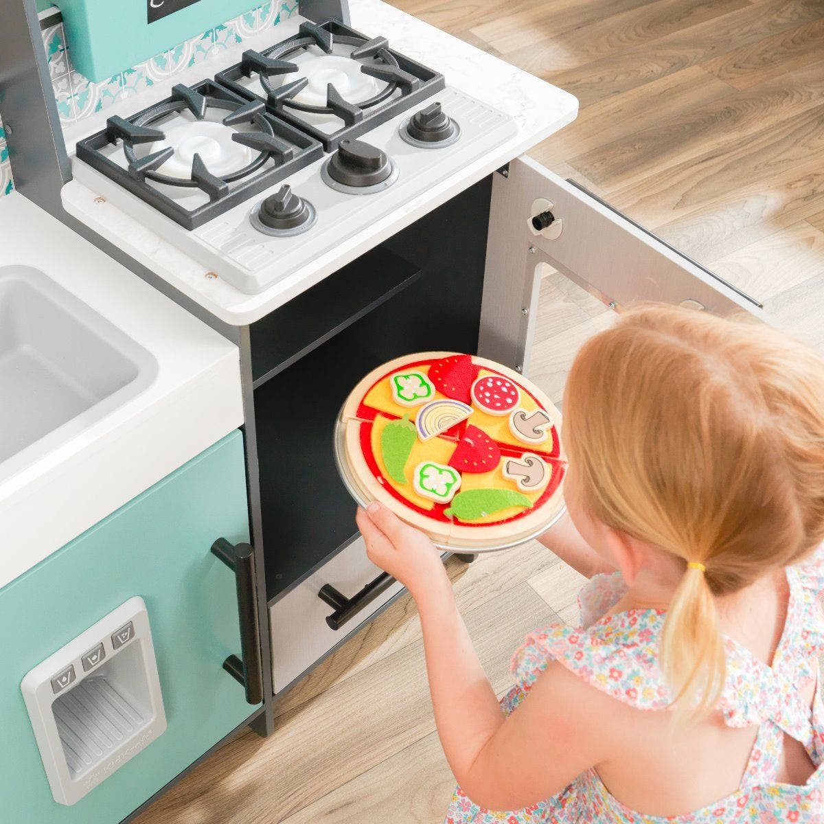Garden Gourmet Play Kitchen with EZ Kraft Assembly Garden Gourmet Play Kitchen with EZ Kraft Assembly
