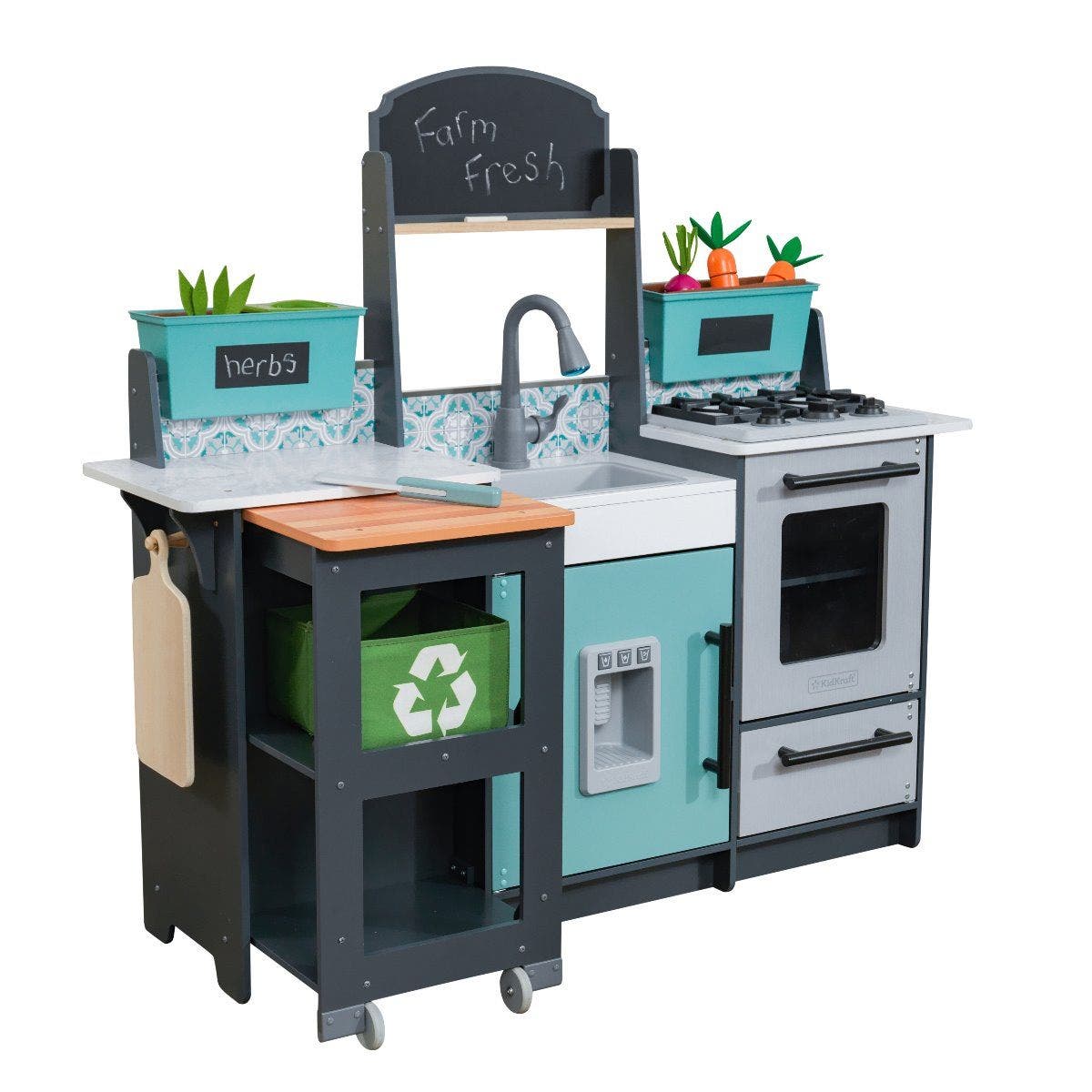 Garden Gourmet Play Kitchen with EZ Kraft Assembly Garden Gourmet Play Kitchen with EZ Kraft Assembly