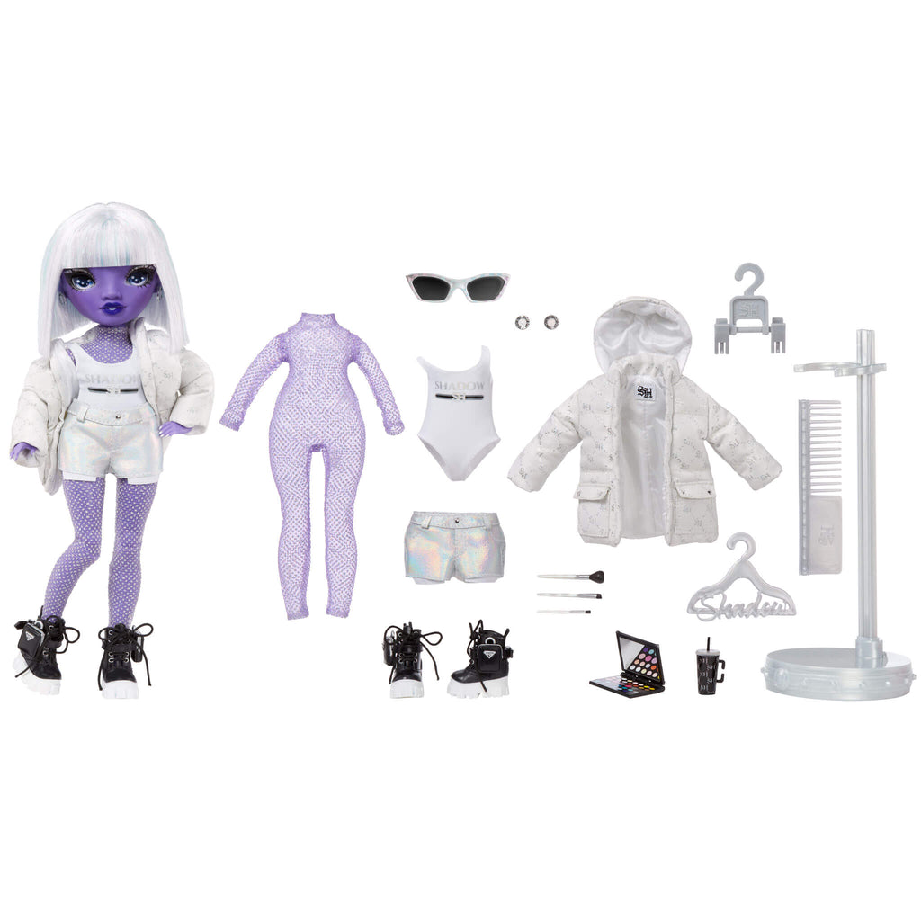 Rainbow High Shadow High Dia Mante - Purple Fashion Doll Rainbow High Shadow High Dia Mante - Purple Fashion Doll