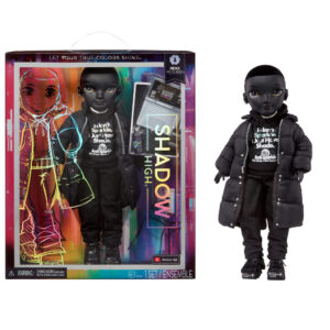 Rainbow High Shadow High Rexx McQueen - Black Color Fashion Doll