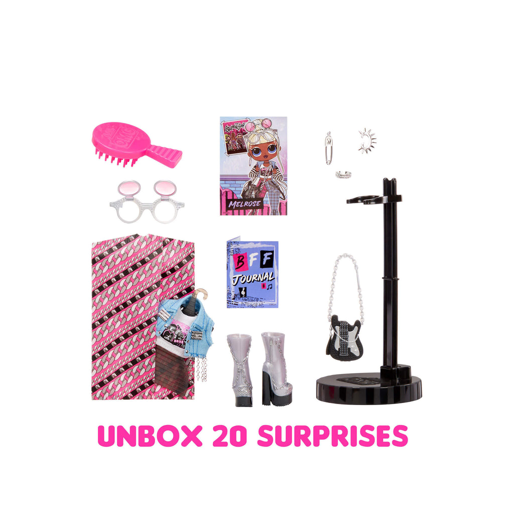 LOL Surprise OMG Melrose Fashion Doll with 20 Surprises LOL Surprise OMG Melrose Fashion Doll with 20 Surprises