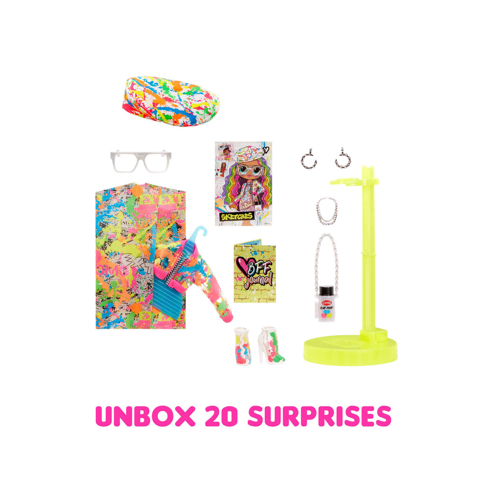 LOL Surprise OMG Sketches Fashion Doll with 20 Surprises LOL Surprise OMG Sketches Fashion Doll with 20 Surprises