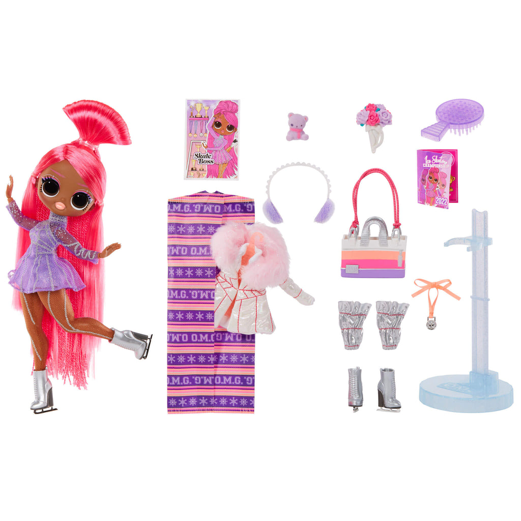 LOL Surprise OMG Sports Fashion Doll Skate Boss with 20 Surprises LOL Surprise OMG Sports Fashion Doll Skate Boss with 20 Surprises