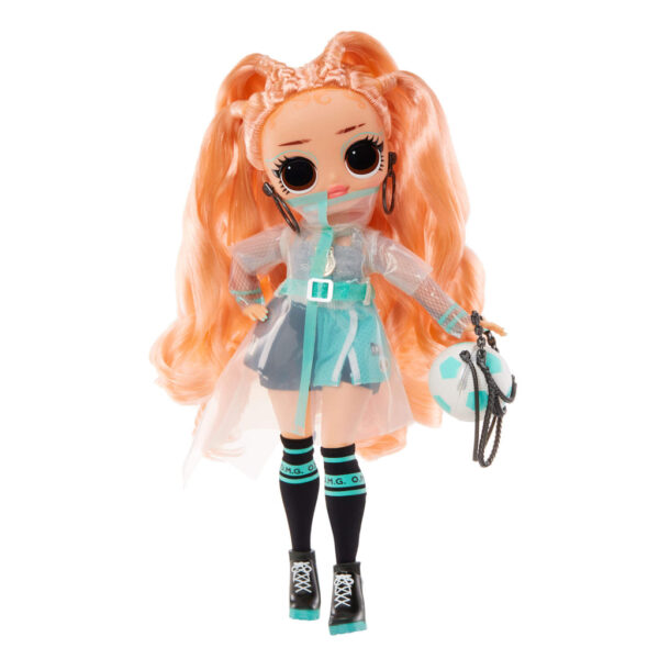 LOL Surprise OMG Sports Fashion Doll Kicks Babe with 20 Surprises
