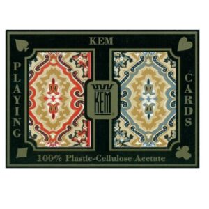 Kem Paisley Playing Cards: Bridge, Regular Index, 2 Deck Set
