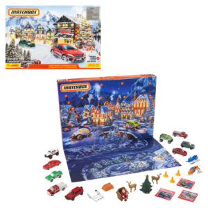 Matchbox Advent Calendar, Holiday Gift For Kids 3 Years Old & Up