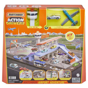 Matchbox Action Drivers Matchbox Airport Adventure With 1 Car & 1 Plane